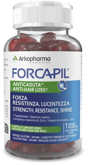 arkofarm forcapil anticaduta gummies caramelle gommose 150 g arkofarm ean 3578836246017