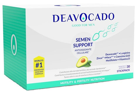 pecten group srl deavocado semen support uomo 30 stickpack ean 8056234187644