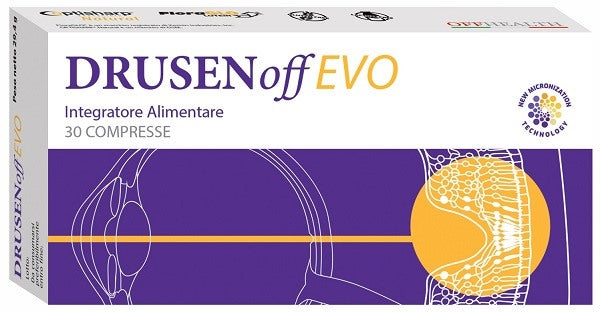 off health drusenoff evo 30 compresse ean 8056420810325