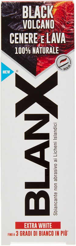euritalia blanx black volcano dentifricio 75 ml blanx ean 8017331089675