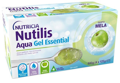 danone nutricia nutilis aqua gel mela 4 pezzi da 125 g nutricia ean 8054247280253