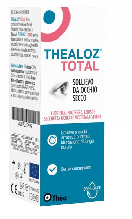 thea farma gocce oculari thealoz total 10 ml thealoz