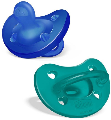 chicco artsana chicco gommotto silicone azzurro 6 16 mesi 2 pezzi chicco ean 8058664175390