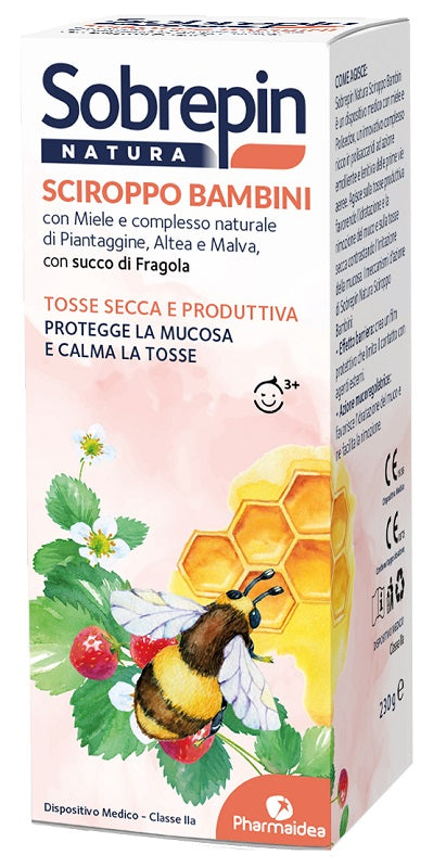 pharmaidea sobrepin natura sciroppo bambini 180 ml sobrepin ean 0806812282524