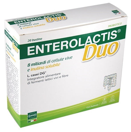 gmm farma enterolactis duo polvere 20 bustine enterolactis