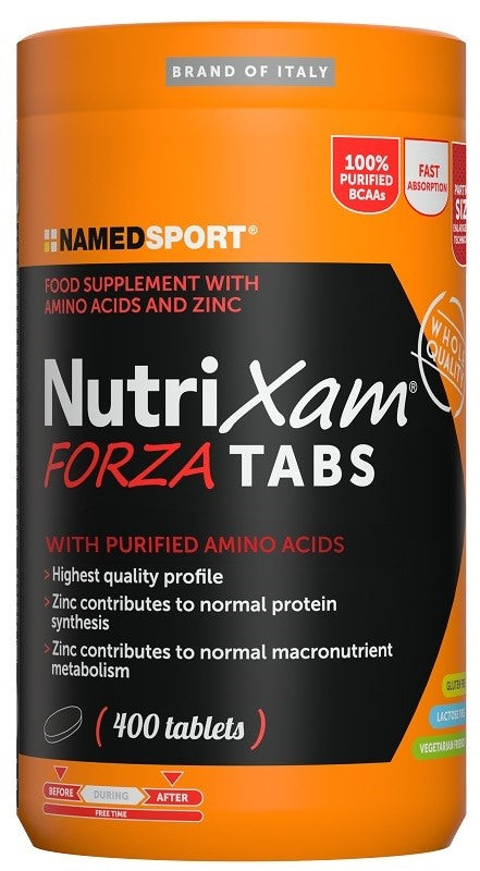 named sport nutrixam forza tabs 400 compresse named ean 8058268962037
