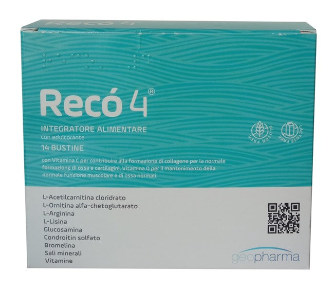 geofarma reco 4 14 bustine geofarma ean 8032251000494