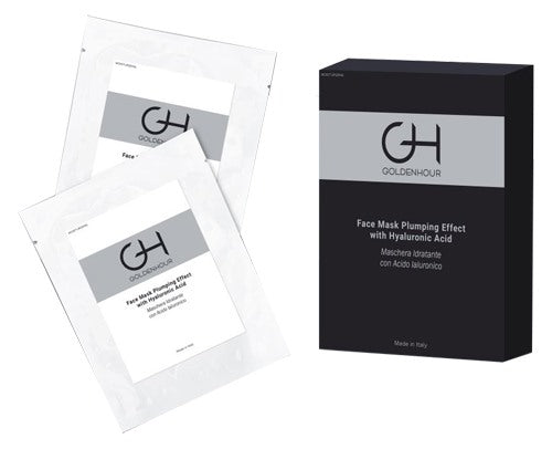 aurum srl goldenhour face mask plumping effect hyaluronic acid 15 ml ean 8056669570073
