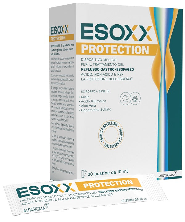 alfasigma spa esoxx protection 20 bustine da 10 ml esoxx ean 8020030150843