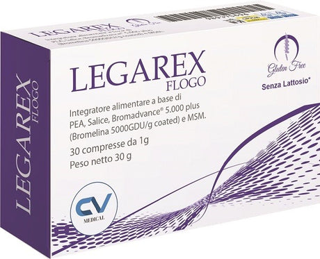 cv medical srl legarex flogo 30 compresse