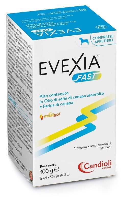 candioli veterinari evexia fast 50 compresse candioli ean 8025767665158