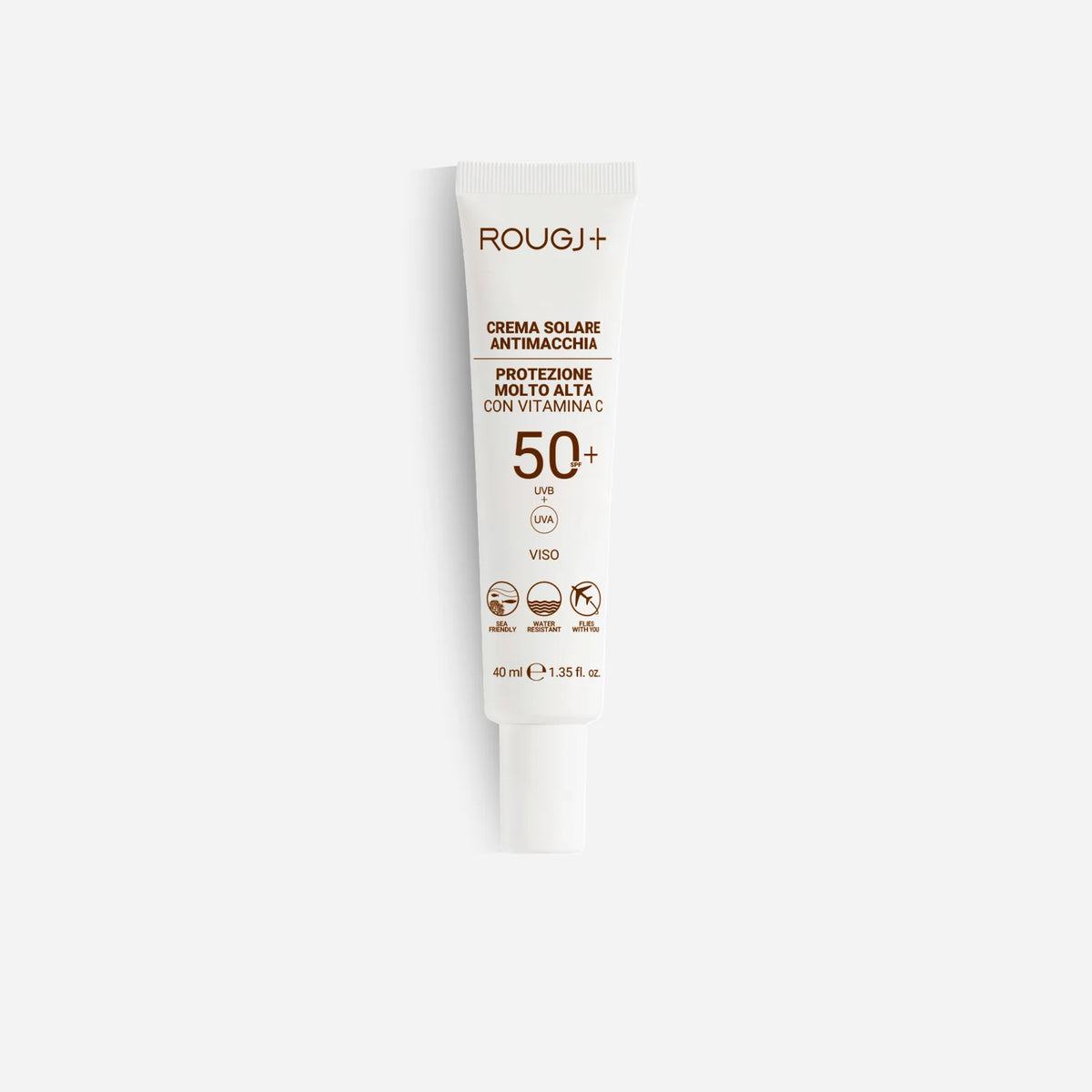 Crema Solar Facial 50+ Antimanchas 40 Ml Rougj