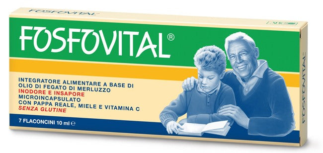 a b c trading fosfovital olio fegato di merluzzo 7 flaconcini abc trading ean 8059692670239