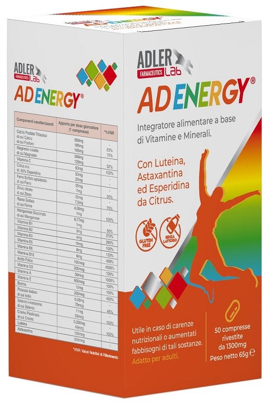 adler lab adenergy 50 compresse