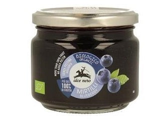 alce nero composta di mirtilli bio 270 g alce nero ean 8009004500020
