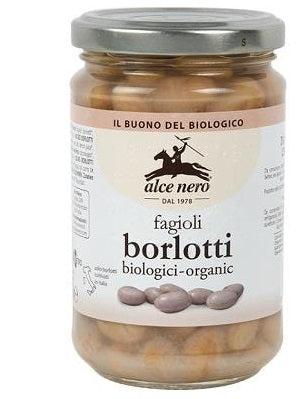 alce nero fagioli borlotti lessati bio 300 g alce nero ean 8009004809536