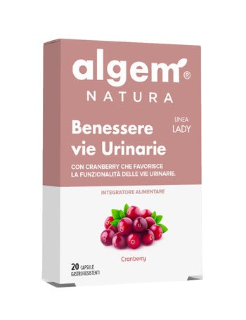 algem natura algem lady benessere vie urinarie 20 capsule 710 mg algem natura
