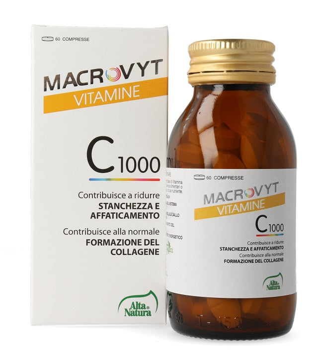 alta natura inalme macrovyt vitamina c 1000 fast slow 30 compresse alta natura ean 8050534219371