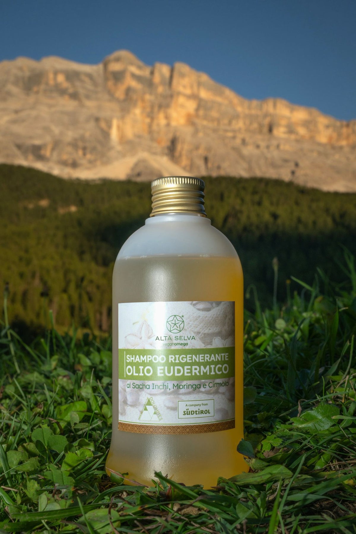 alta selva shampoo rigenerante olio eudermico al sacha inci moringa e cirmolo 250 ml ean 8058801857776