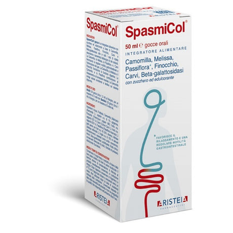aristeia farmaceutici spasmicol gocce 50 ml aristeia farmaceutici ean 8056209550176