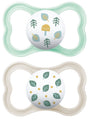 bamed baby italia mam air succhietto 6 mesi silicone maschio 2 pezzi mam ean 9001616840258