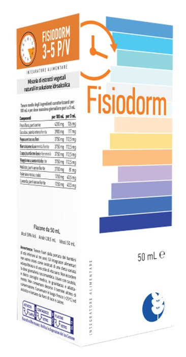 biogroup societa benefit fisiodorm 3 5 pv soluzione idroalcolica 50 ml biogroup