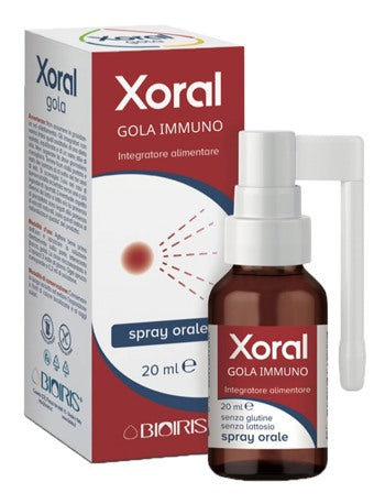 bioiris xoral gola immuno 20 ml