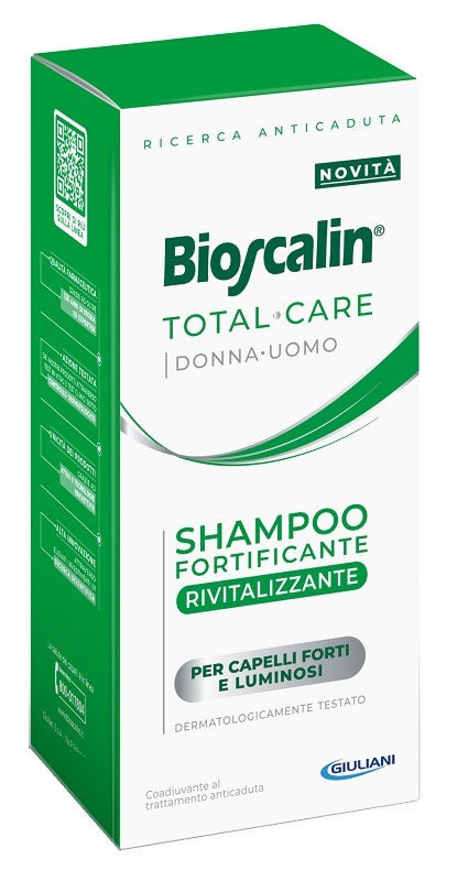 bioscalin bioscalin total care shampoo fortificante rivitalizzante 200 ml bioscalin ean 8032523250183