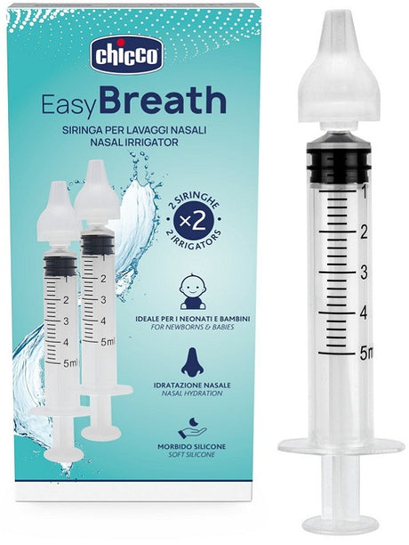 chicco siringa nasale lavaggi easy breath chicco 2 pezzi chicco ean 6930197881318