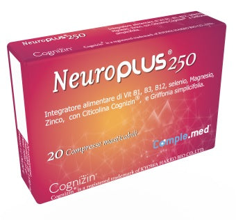comple med neuroplus 250 20 compresse masticabili comple med