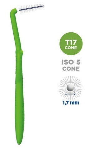 curasept scovolino curasept proxi angle misura t17 conico iso 5 verde diametro 17 mm curasept ean 8056746071714