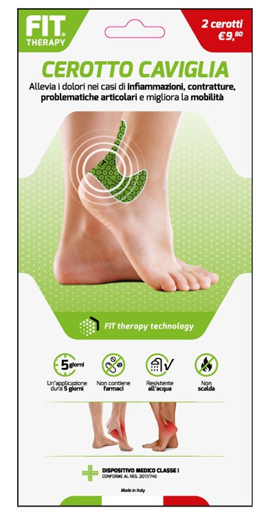d fenstec fit therapy cerotto caviglia 2 pezzi ean 8051277674076