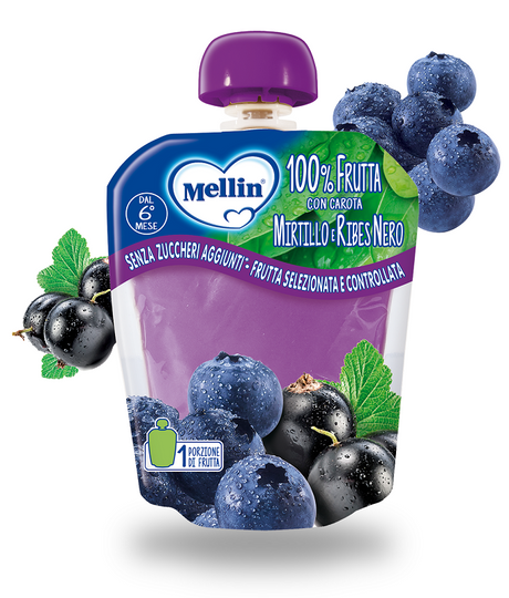 danone nutricia soc ben mellin pouch mirtilloribes 90 g mellin ean 8017619400369