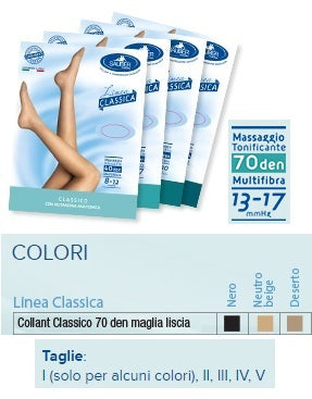 desa pharma sauber collant 70 denari maglia liscia nero 3 linea classica sauber ean 8005520603597