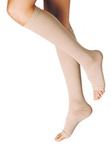 dual sanitaly soc benefit gambaletto terapeutico dualsan a compressione decrescente kkl2 punta aperta beige unisex 2 1 paio dualsan ean 8054382242024