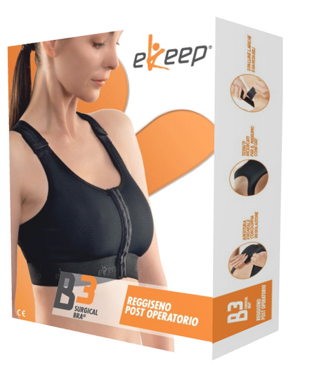 dual sanitaly soc benefit reggiseno post operatorio ekeep b3 surgical bra taglia 03 ekeep ean 8054382242741