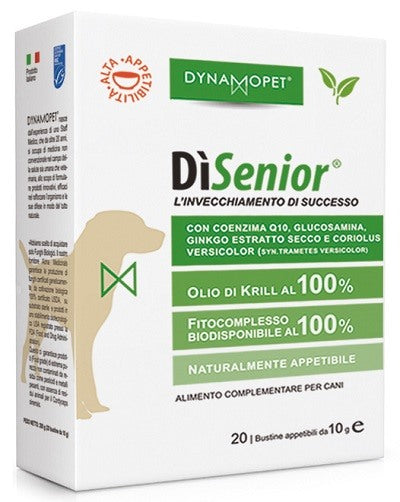 dynamopet disenior 20 bustine 10 g disenior