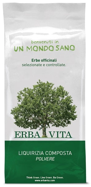 erba vita group liquirizia composta polvere 100 g erba vita