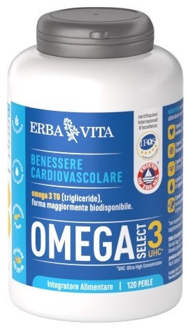 erba vita group omega select 3 uhc 120 perle erba vita ean 8056992945203
