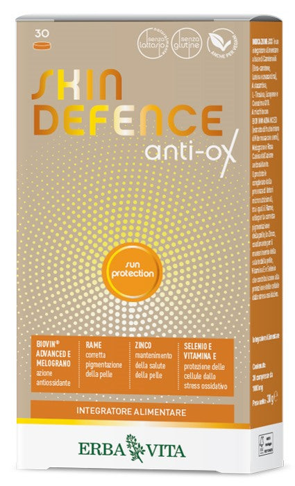 erba vita group skin defence anti ox 30 compresse erba vita ean 8056992942073