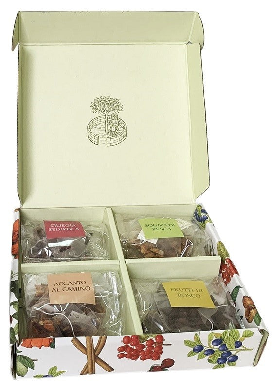 erbamea srl infusi piramidali scatola regalo 24 bustine erbamea ean 8032841636065
