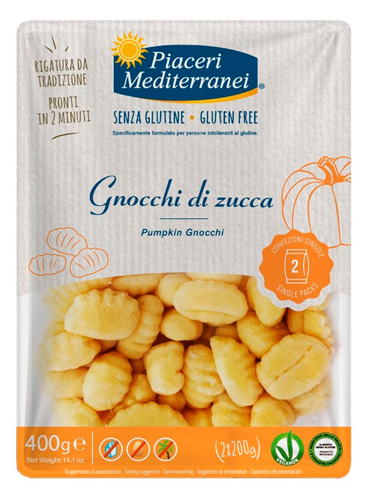 eurospital piaceri mediterranei gnocchi di zucca 400 g piaceri meditteranei ean 8028169205755