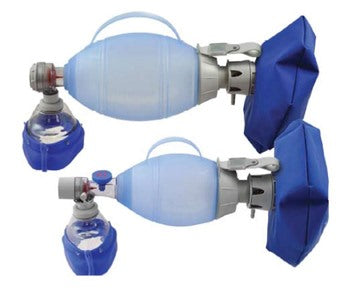 farmacare pallone per rianimazione ambu pluriuso completo di maschera e reservoir per adulti farmacare