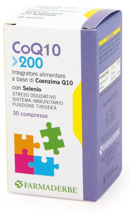 farmaderbe co q 10 200 30 compresse farmaderbe ean 8058456784311