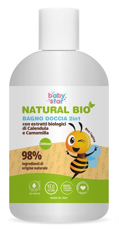 farvima medicinali spa babystar bagnodoccia 2in1 natural bio babystar ean 8032649459545
