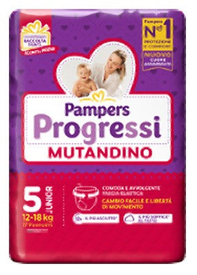 fater babycare pampers progressi mutandina junior 17 pezzi pampers ean 8001480307346