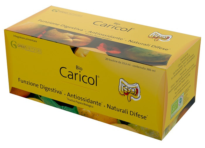green remedies bio caricol 20 bustine 193 ml green remedies ean 9120032650088