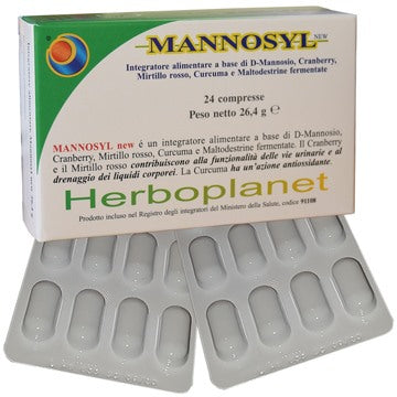 herboplanet mannosyl new 24 compresse herboplanet ean 8032185011702