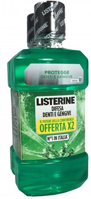 johnson johnson listerine difesa denti e gengive bundle 2 x 500 ml listerine ean 3574661035277