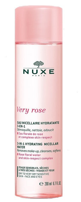 laboratoire nuxe italia nuxe very rose acqua micellare idratante 3 in 1 200 ml nuxe ean 3264680022036